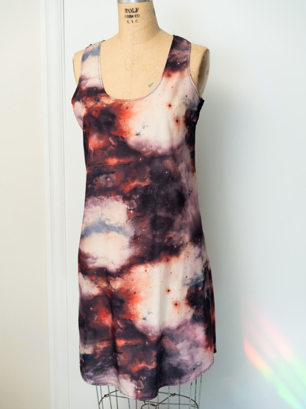 Garnish Apparel PDX Vintage Indie Designer Galaxy Dress Sustainable!